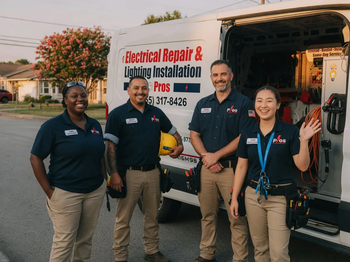 Licensed Electrician company in West Point, TX